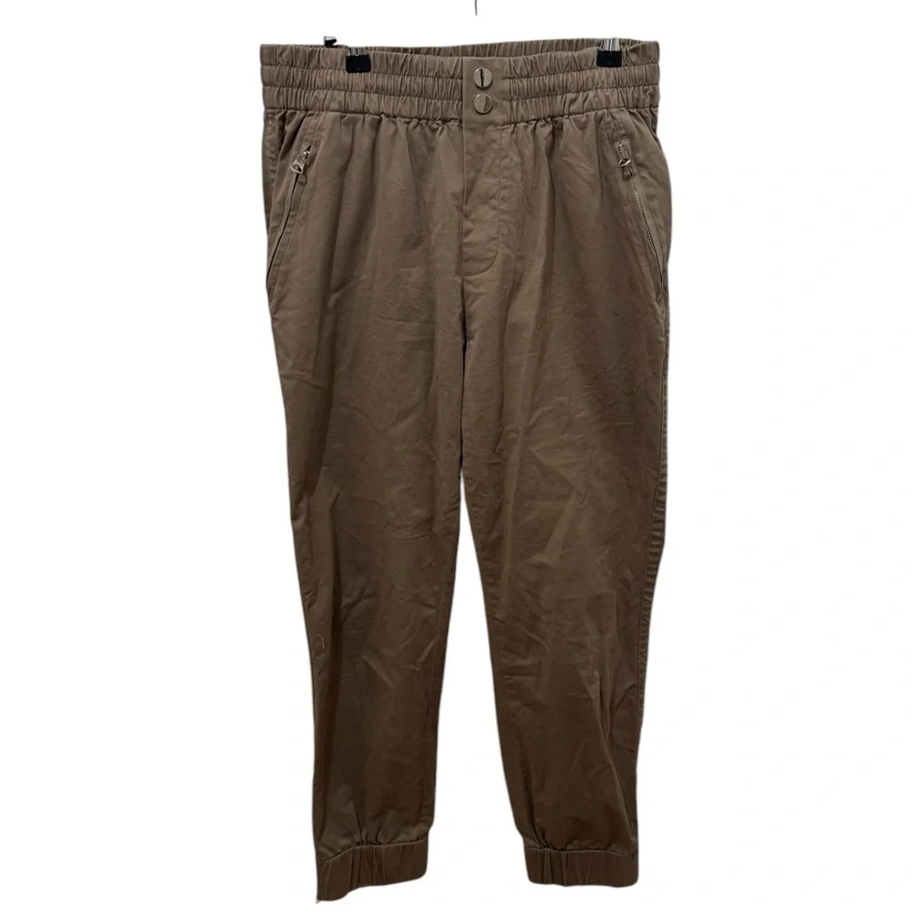 Varley Camino High Waist Zip Hem Pants Size Medium